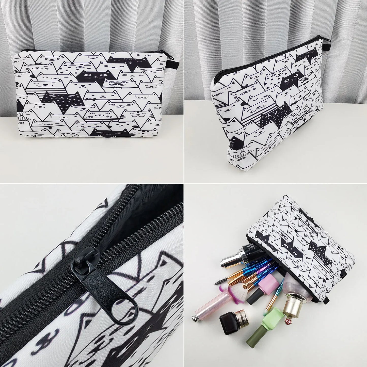 Unicorn Print Make Up Bag - FestiVibe