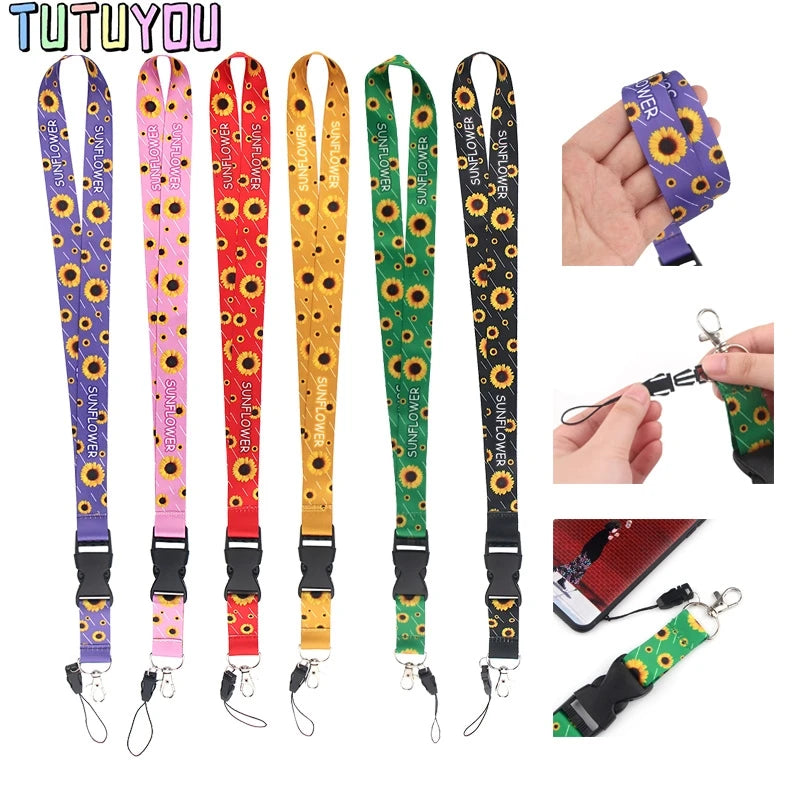 Hidden Disability Sunflower Lanyard - FestiVibe