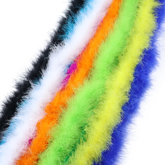 2M Marabou Feather Boa - FestiVibe