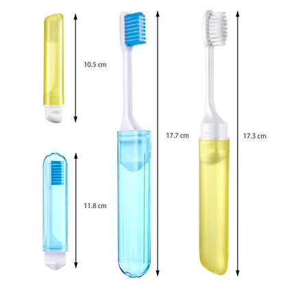 Travel Folding Toothbrush - FestiVibe