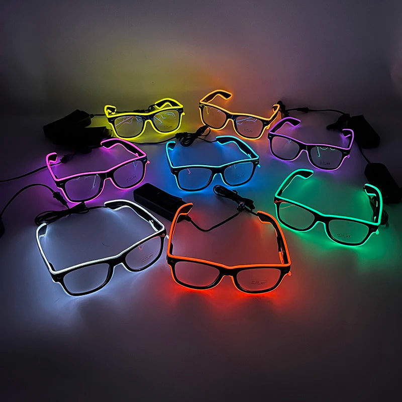 Neon LED Glasses - FestiVibe