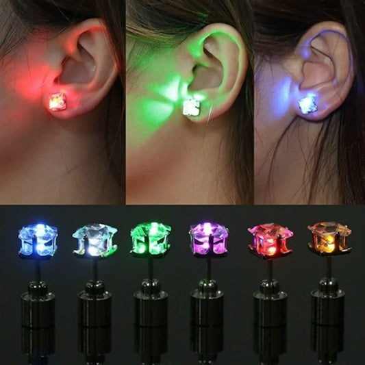 LED Earrings - Various Colours - FestiVibe