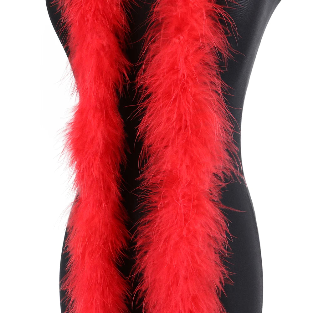 2M Marabou Feather Boa - FestiVibe