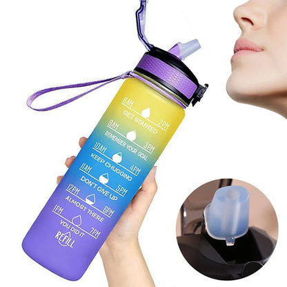 1L Water Bottle - Various Colours - FestiVibe