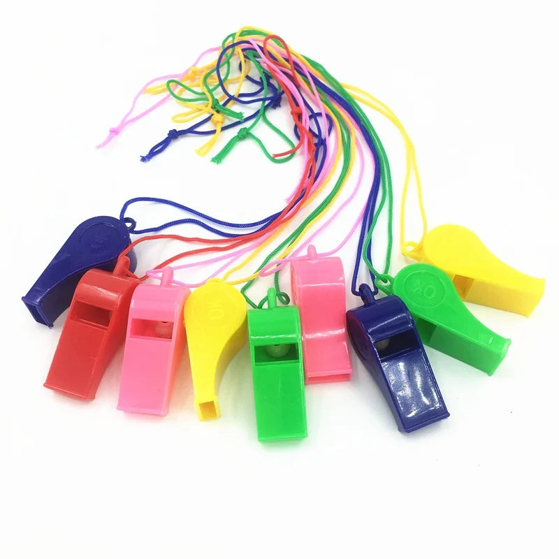 3/20PCS Mini Plastic Whistle - FestiVibe