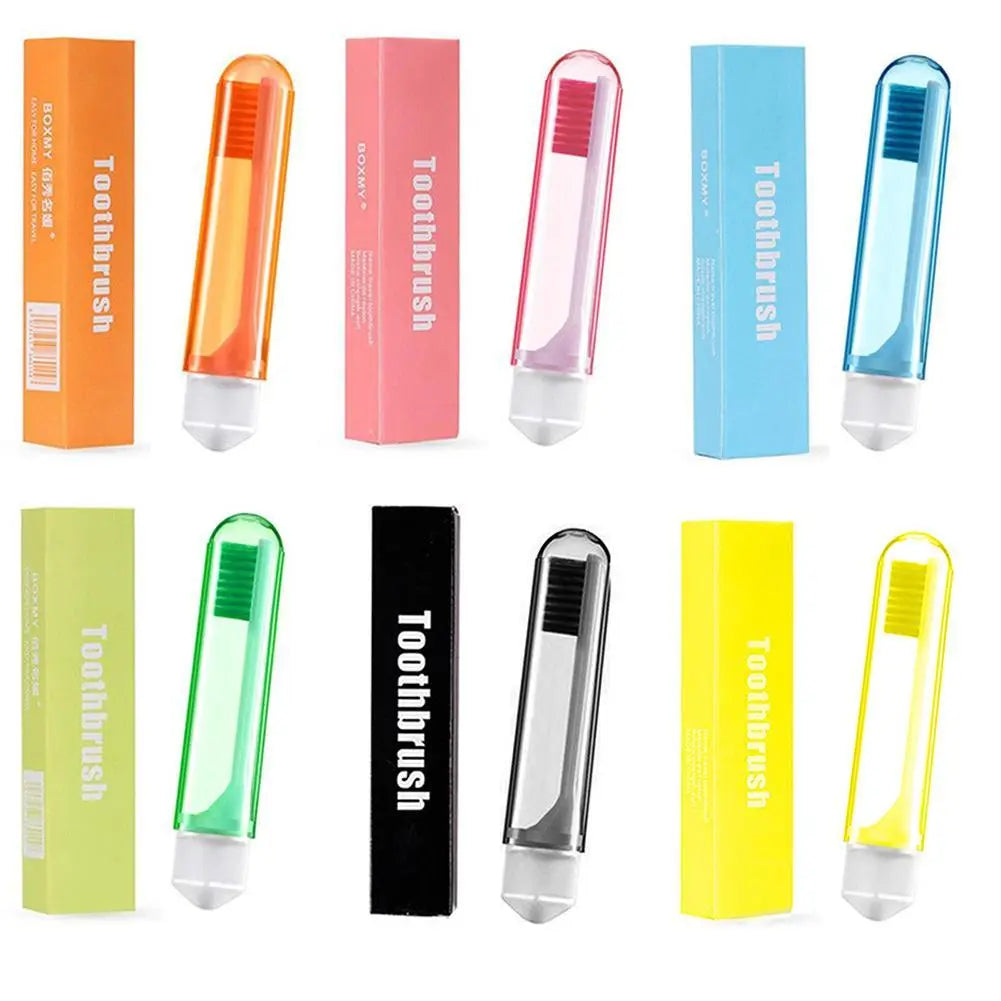 Travel Folding Toothbrush - FestiVibe