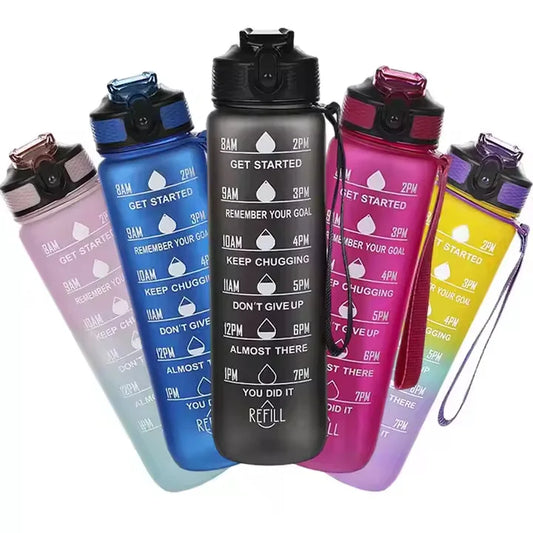 1L Water Bottle - Various Colours - FestiVibe