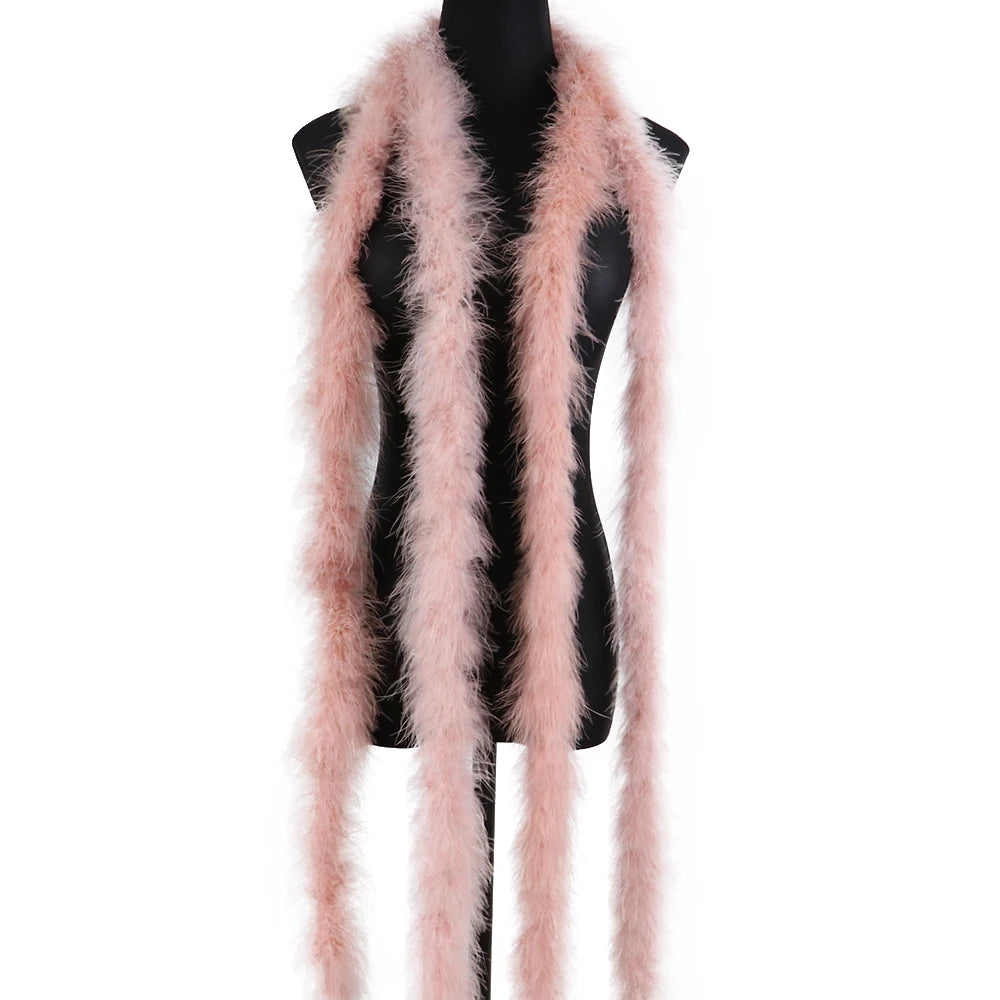 2M Marabou Feather Boa - FestiVibe