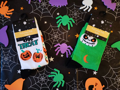 Kids Cotton Halloween Design Socks