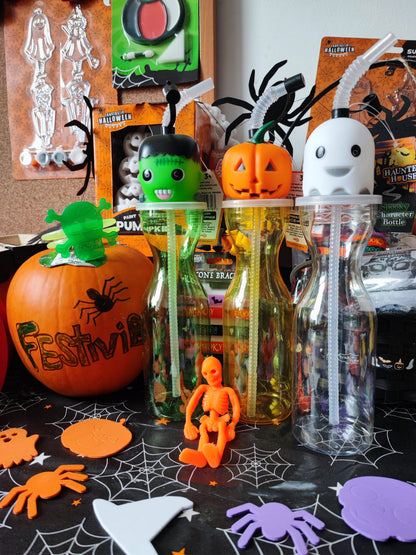 Halloween Character 500ml Water Bottle