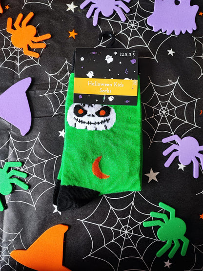 Kids Cotton Halloween Design Socks